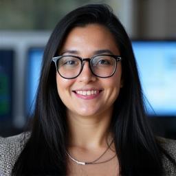 Foto de Andrea Méndez, Jefa de Análisis de Datos